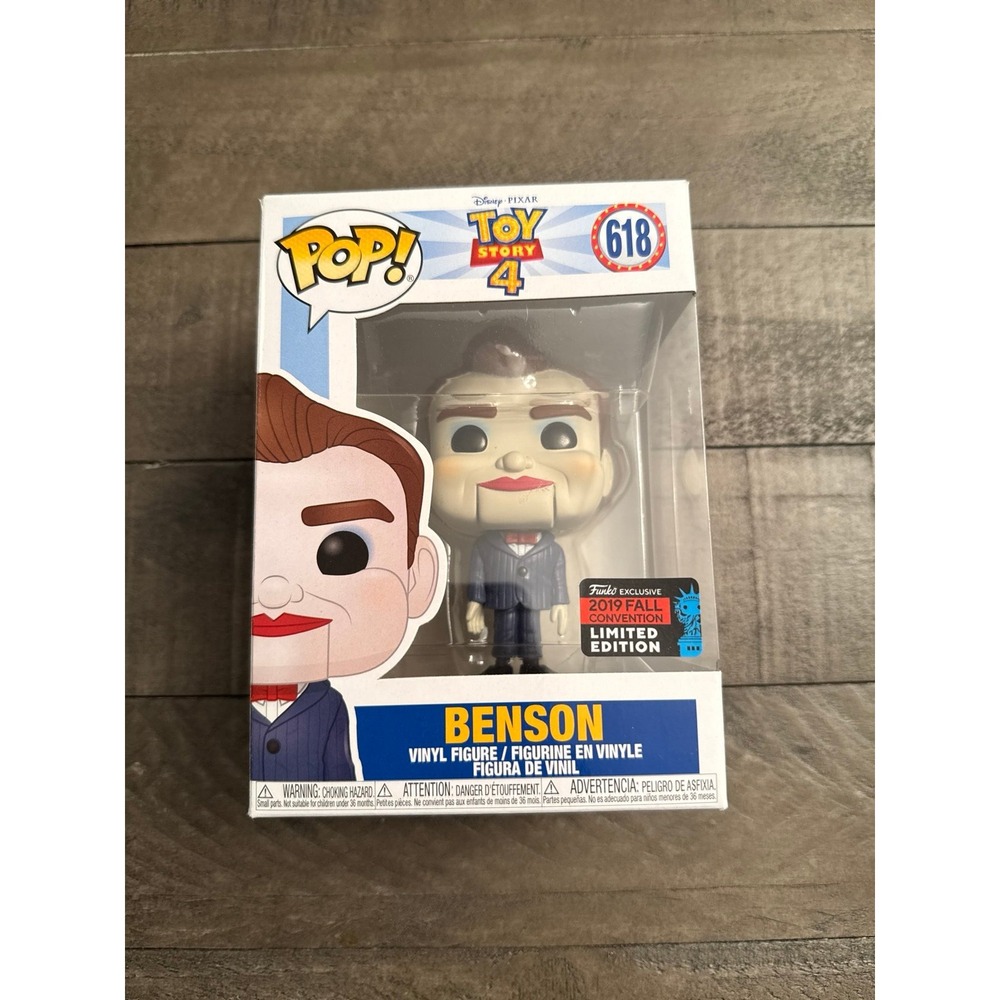 NWT Funko Pop Toy Story 4 Benson 2019 Fall‎ Convention Limited Edition
